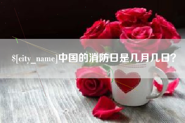 通许中国的消防日是几月几日？