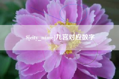 通许九宫对应数字