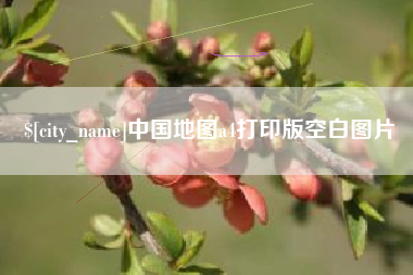 通许中国地图a4打印版空白图片