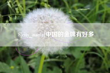 通许中国的金牌有好多