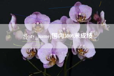 通许国内5000米成绩