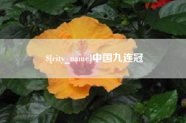 通许中国九连冠