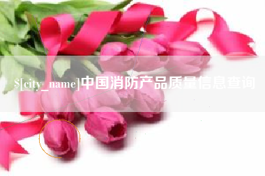 通许中国消防产品质量信息查询