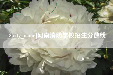 通许河南消防学校招生分数线