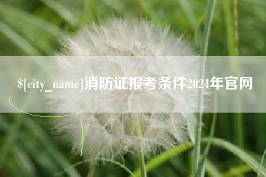 通许消防证报考条件2024年官网