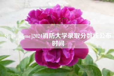 通许2024消防大学录取分数线公布时间