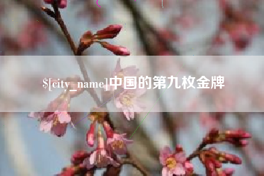 通许中国的第九枚金牌