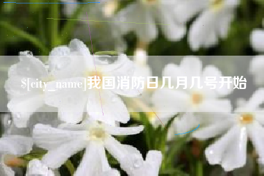 通许我国消防日几月几号开始
