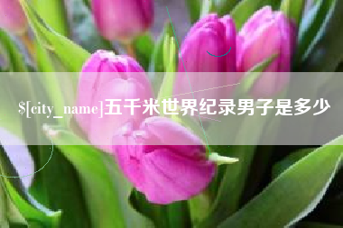 通许五千米世界纪录男子是多少