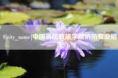通许中国消防救援学院消防专业招生