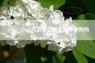 通许九宫星位是定位不变的吗