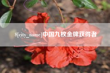通许中国九枚金牌获得者