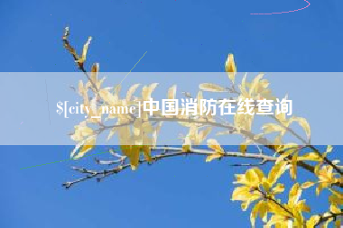 通许中国消防在线查询