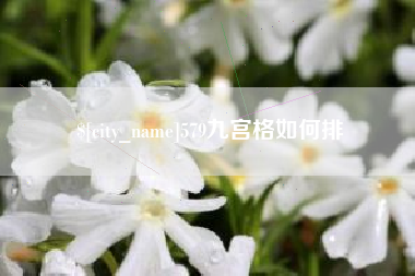 通许579九宫格如何排