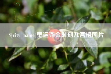 通许奥运夺金时刻九宫格图片
