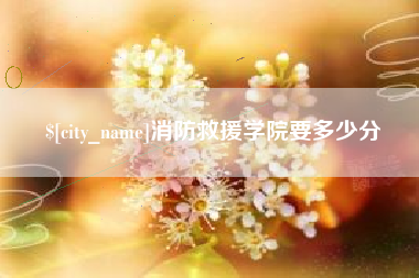 通许消防救援学院要多少分